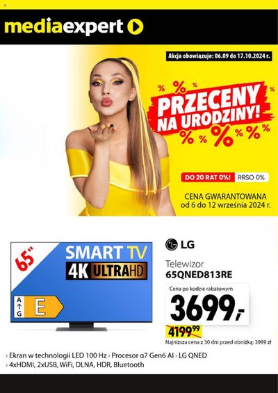 Katalog Media Expert w: Nowa Wieś gmina Poczesna | Specjalne oferty dla Ciebie | 7.09.2024 - 21.09.2024