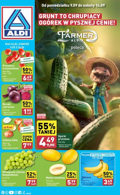 Katalog Aldi w: Gorlice | Najlepsze oferty dla oszczędnych | 9.09.2024 - 23.09.2024