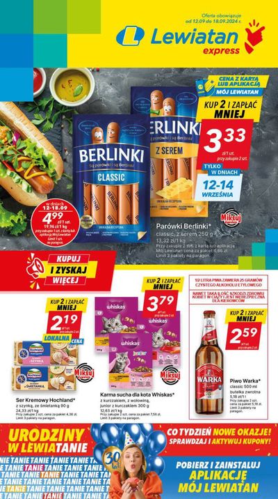 Katalog Lewiatan w: Bogdaniec | Oszczędzaj teraz dzięki naszym ofertom | 10.09.2024 - 24.09.2024