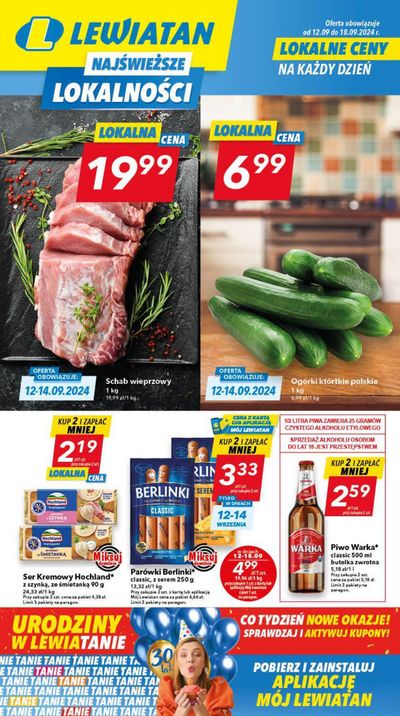 Katalog Lewiatan w: Stobierna | Ekskluzywne okazje | 10.09.2024 - 24.09.2024