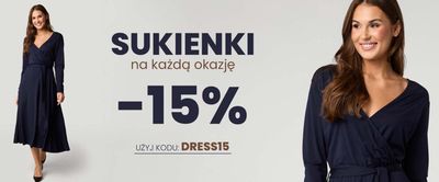 Promocje Ubrania, buty i akcesoria w Lubraniec | - 15 %  de Quiosque | 10.09.2024 - 1.10.2024