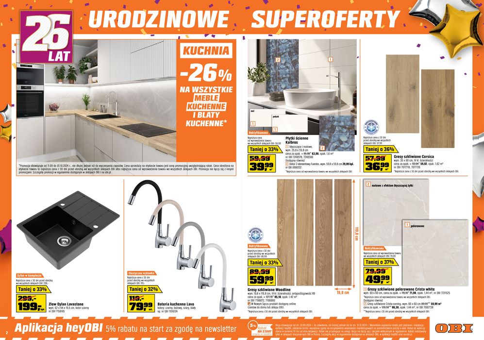 Katalog OBI w: Bytom | OBI 2024 - Gazetka MC1400 - Strona 1 | 11.09.2024 - 25.09.2024