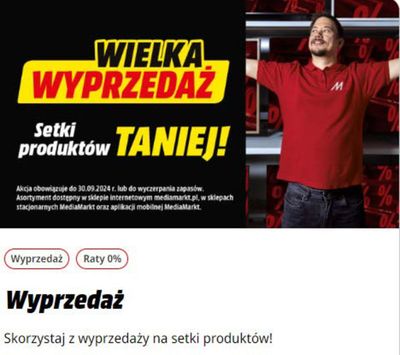 Katalog Media Markt w: Brzeziny K Łodzi | Setki produktów taniej ! | 12.09.2024 - 30.09.2024