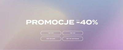 Promocje Sport w Łomianki | Promocje do - 40 % de 4F | 12.09.2024 - 29.09.2024