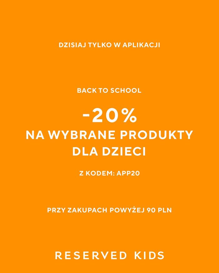 Katalog Reserved w: Rybnik | Back to school  | 12.09.2024 - 26.09.2024