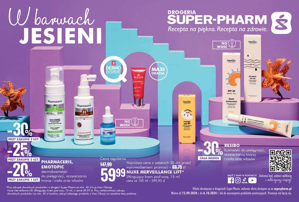 Katalog Super Pharm w: Opole | Nasze najlepsze oferty dla Ciebie | 12.09.2024 - 6.10.2024