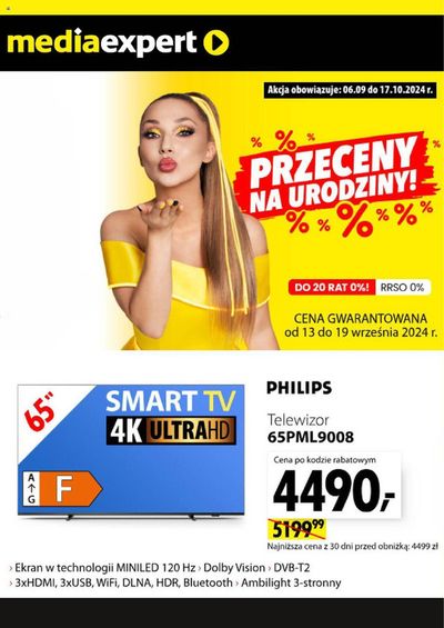 Katalog Media Expert w: Ciechanów | Przeceny na urodziny ! | 14.09.2024 - 28.09.2024