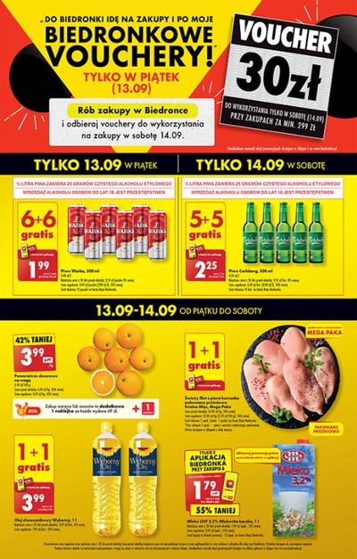 Katalog Biedronka w: Ełk | Ekskluzywne oferty i okazje | 14.09.2024 - 28.09.2024