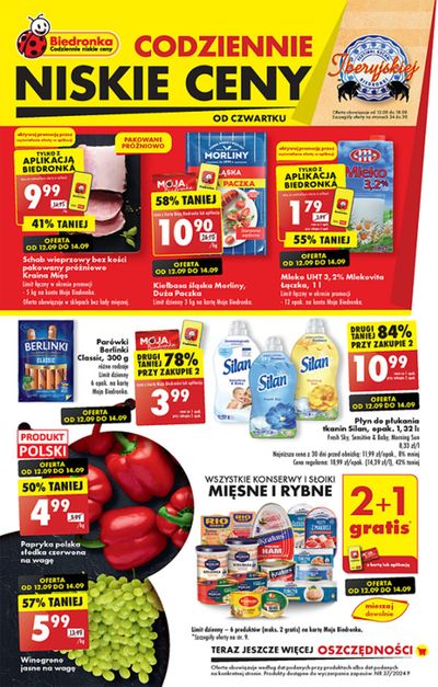 Katalog Biedronka w: Ełk | Oferty dla łowców okazji | 15.09.2024 - 29.09.2024