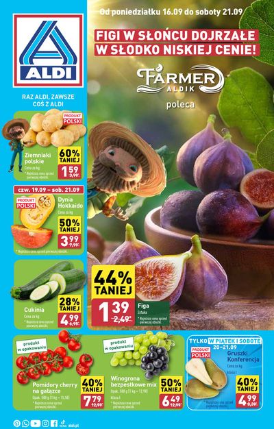 Katalog Aldi w: Gorlice | Oszczędzaj teraz dzięki naszym ofertom | 16.09.2024 - 30.09.2024