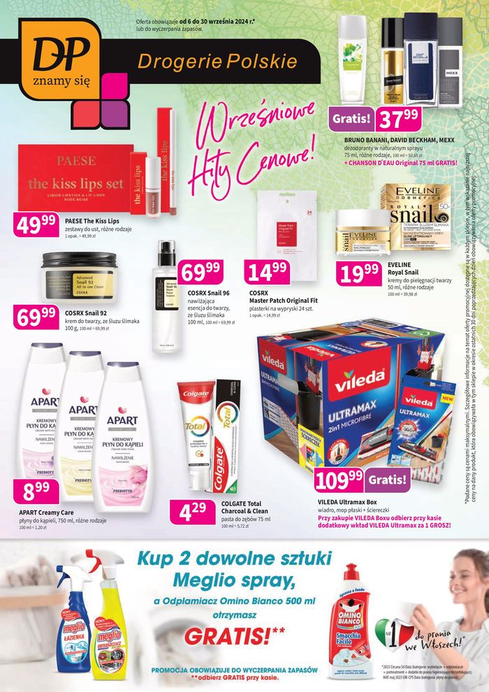 Katalog Drogerie Polskie w: Margonin | Wrześniowe Hity Cenowe!  | 16.09.2024 - 30.09.2024