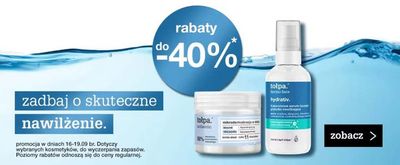 Promocje Perfumy i kosmetyki w Dobczyce | Promocja  de Tolpa | 16.09.2024 - 22.09.2024