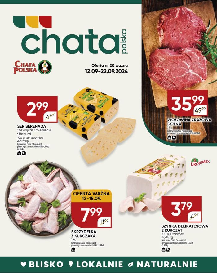 Katalog Chata Polska w: Pyzdry | Oferta nr 20 ważna 12.09-22.09.2024 | 17.09.2024 - 1.10.2024