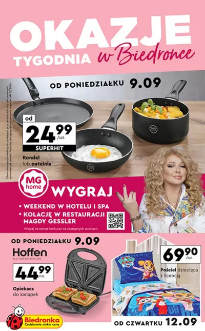 Katalog Biedronka w: Toruń | Aktualne oferty i promocje | 17.09.2024 - 1.10.2024