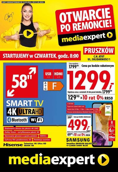 Katalog Media Expert w: Nowa Wieś gmina Poczesna | Świetne rabaty na wybrane produkty | 18.09.2024 - 2.10.2024