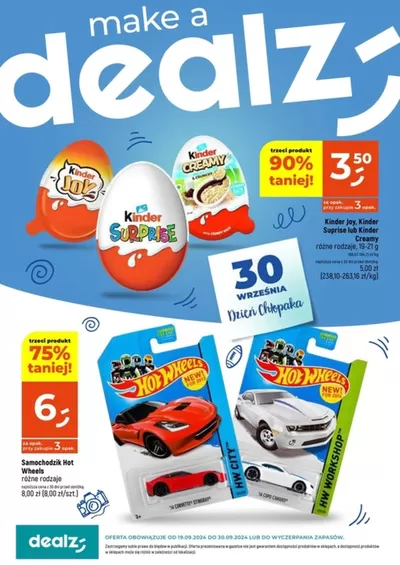 Katalog Dealz w: Oleśnica | Dealz Dzień Chłopaka | 19.09.2024 - 30.09.2024