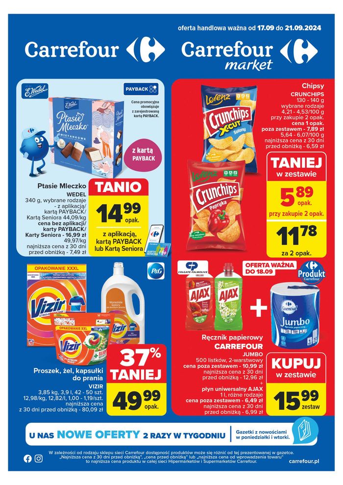 Katalog Carrefour Market w: Bytom | Gazetka Carrefour, Market  | 16.09.2024 - 21.09.2024