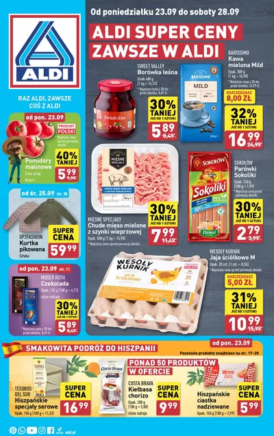 Katalog Aldi w: Środa Wielkopolska | Najlepsze oferty dla oszczędnych | 19.09.2024 - 3.10.2024