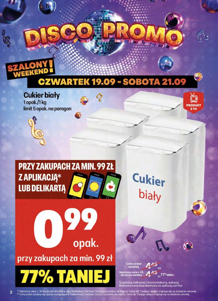 Katalog Delikatesy Centrum w: Sonina | Ekskluzywne okazje | 19.09.2024 - 25.09.2024