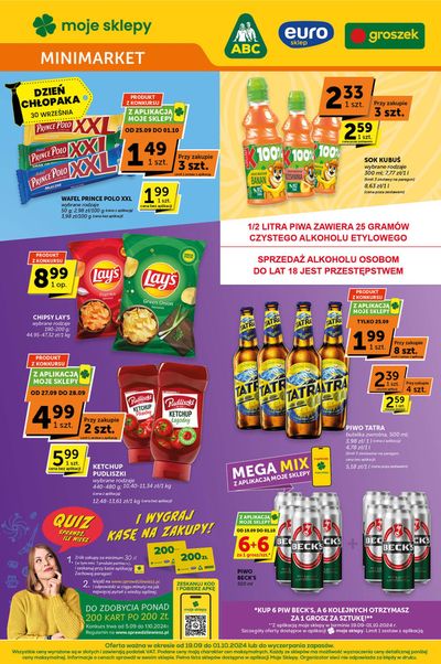 Katalog abc w: Jelenia Góra | abc Gazetka Minimarket | 19.09.2024 - 1.10.2024