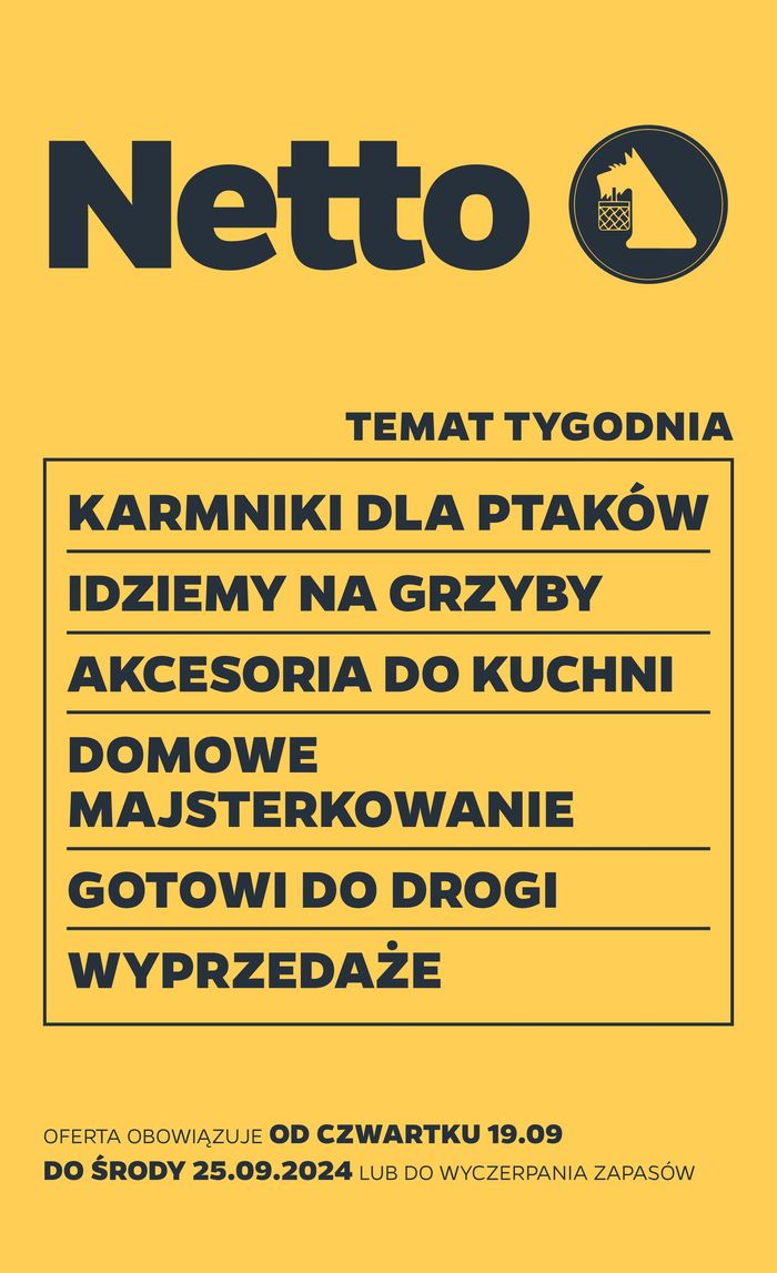 Katalog Netto w: Tuszyn | Oszczędzaj teraz dzięki naszym ofertom | 18.09.2024 - 25.09.2024