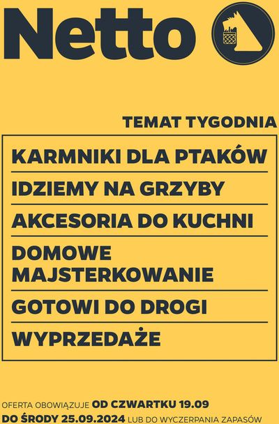 Katalog Netto w: Sulmierzyce | Oszczędzaj teraz dzięki naszym ofertom | 18.09.2024 - 25.09.2024