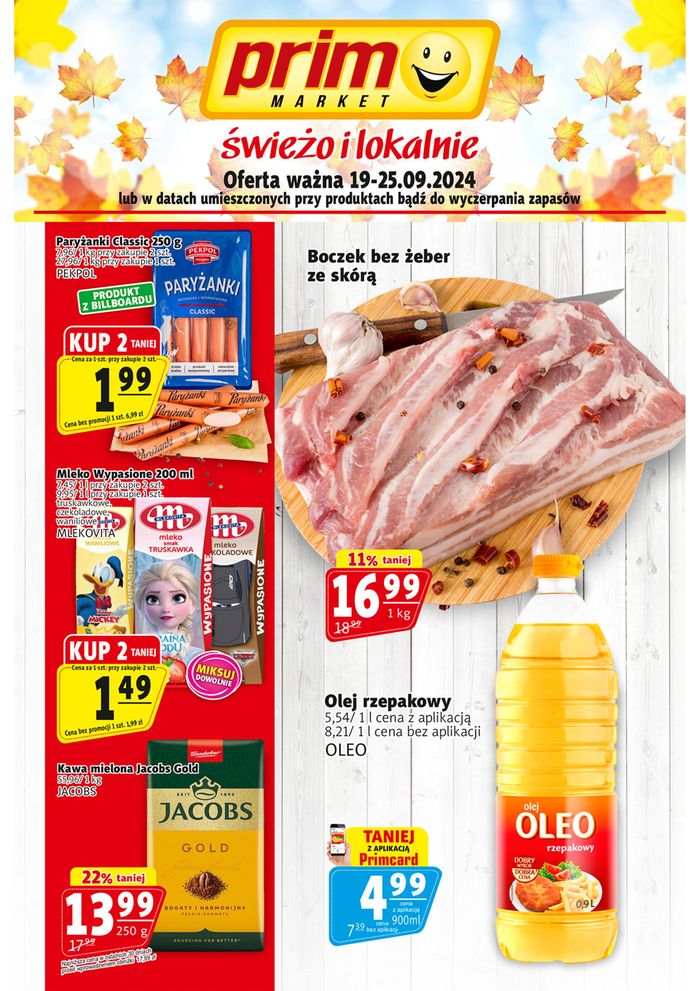 Katalog Prim Market w: Ostrołęka | Nowe oferty do odkrycia | 19.09.2024 - 25.09.2024