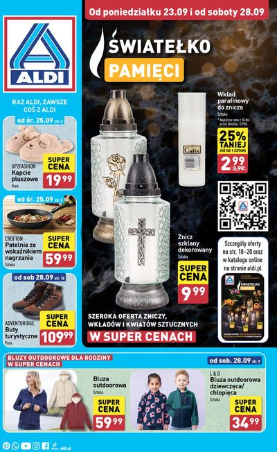 Promocje Supermarkety w Jawor | Aktualne oferty i promocje de Aldi | 20.09.2024 - 4.10.2024