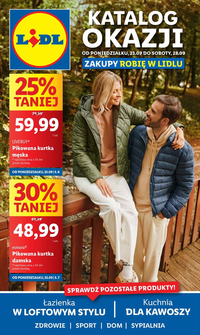 Katalog Lidl w: Olesno | OFERTA WAŻNA OD 23.09 | 16.09.2024 - 5.10.2024