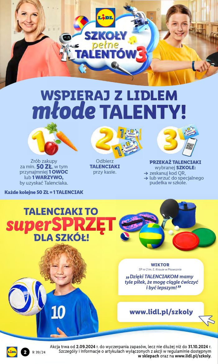 Katalog Lidl w: Świebodzin | OFERTA WAŻNA OD 23.09 | 16.09.2024 - 5.10.2024