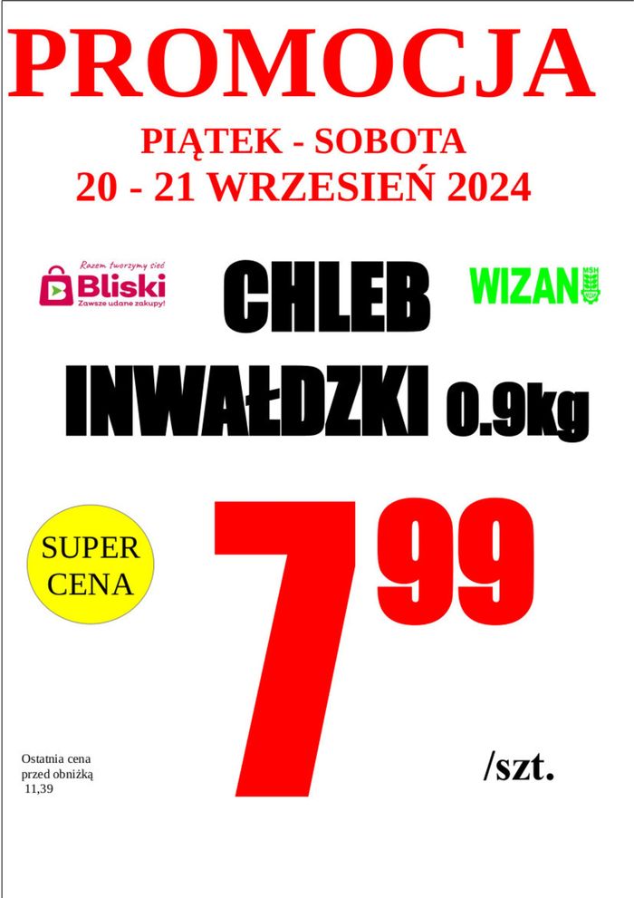 Katalog Wizan w: Zator | Promocja do 24 .09  | 20.09.2024 - 4.10.2024