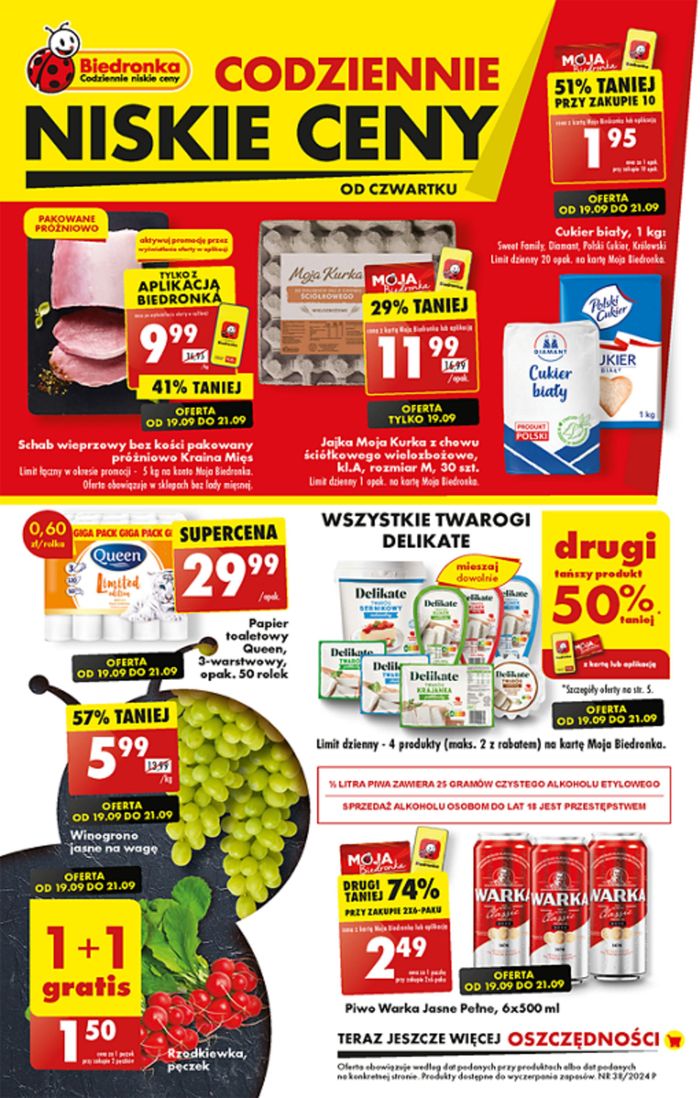 Katalog Biedronka w: Chodecz | Najlepsze oferty dla oszczędnych | 20.09.2024 - 4.10.2024