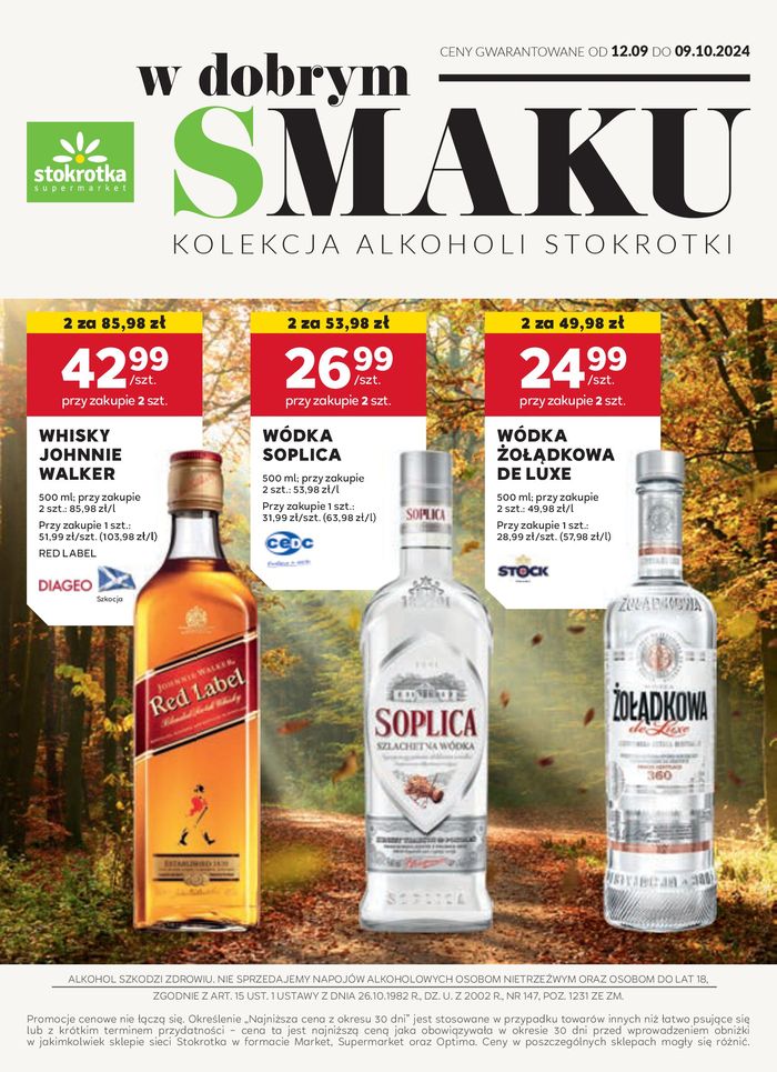 Katalog Stokrotka w: Radzanów | Nowe oferty do odkrycia | 12.09.2024 - 9.10.2024