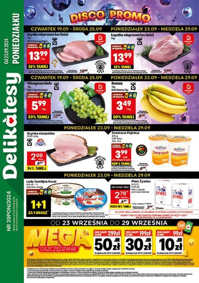 Katalog Delikatesy Centrum w: Radzanów | Aktualne okazje i oferty | 23.09.2024 - 29.09.2024