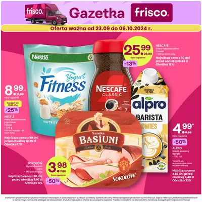 Promocje Supermarkety w Królik Polski | Oferta ważna od 23.09 do 06.10.2024  de Frisco.pl | 23.09.2024 - 6.10.2024