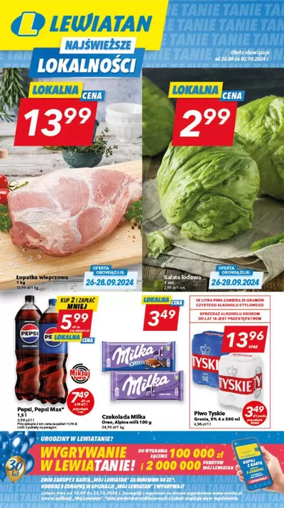 Katalog Lewiatan w: Cieplice | Świetne rabaty na wybrane produkty | 24.09.2024 - 8.10.2024