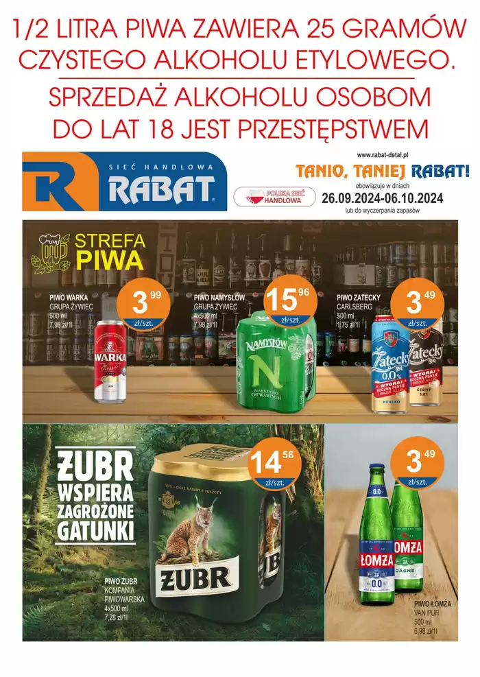 Katalog Rabat w: Toruń | Rabat gazetka | 25.09.2024 - 9.10.2024