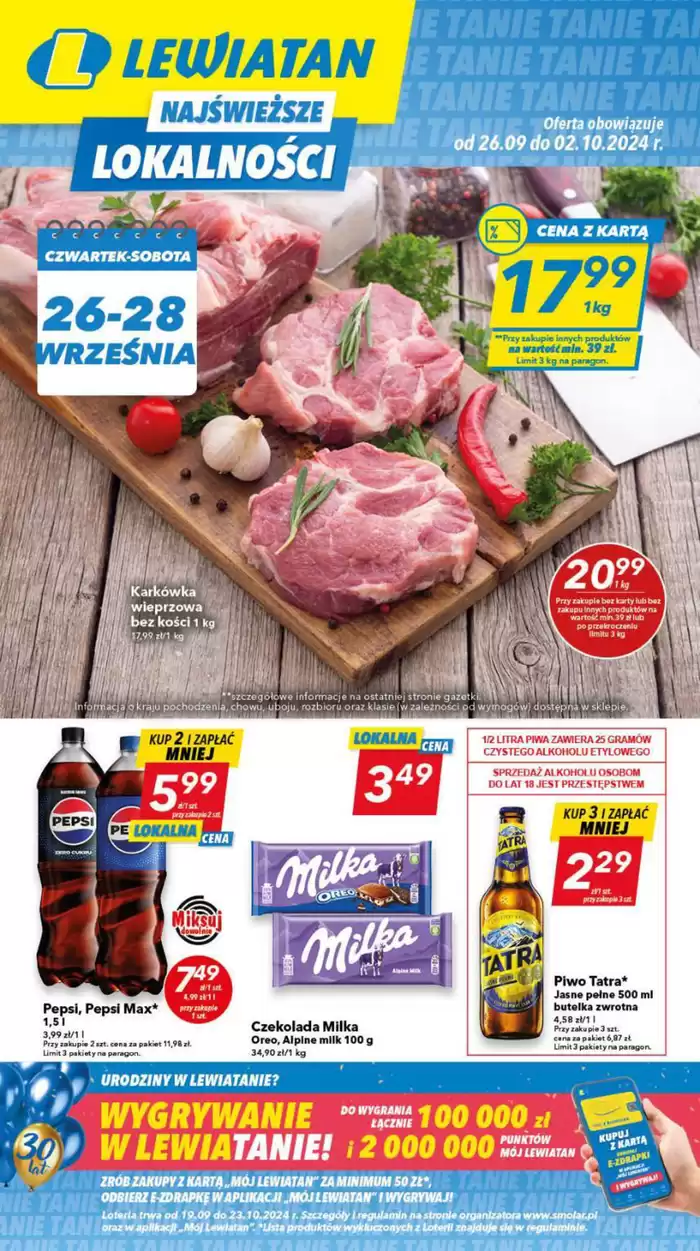 Katalog Lewiatan w: Kraśnik | Atrakcyjne oferty specjalne dla wszystkich | 26.09.2024 - 10.10.2024