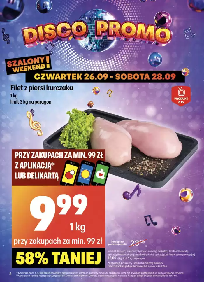 Katalog Delikatesy Centrum w: Ochotnica Dolna | Szeroki wybór ofert | 26.09.2024 - 2.10.2024