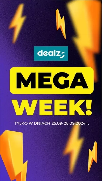 Katalog Dealz w: Oleśnica | Dealz MEGA WEEK | 25.09.2024 - 28.09.2024