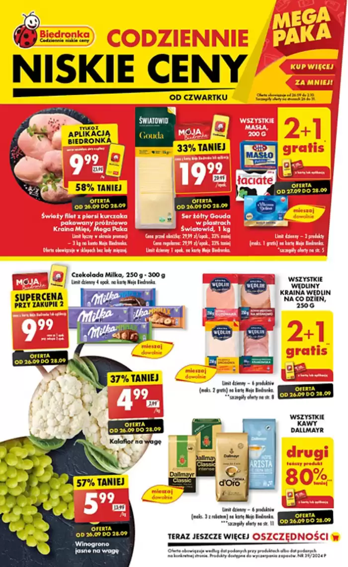 Katalog Biedronka w: Toruń | Aktualne promocje specjalne | 27.09.2024 - 11.10.2024