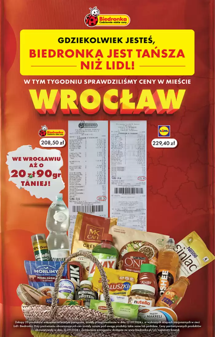 Katalog Biedronka w: Toruń | Aktualne promocje specjalne | 27.09.2024 - 11.10.2024