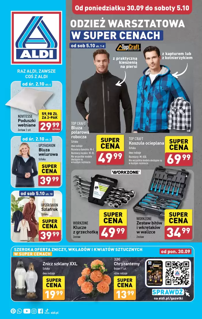 Katalog Aldi w: Malbork | Atrakcyjne oferty specjalne dla wszystkich | 27.09.2024 - 11.10.2024