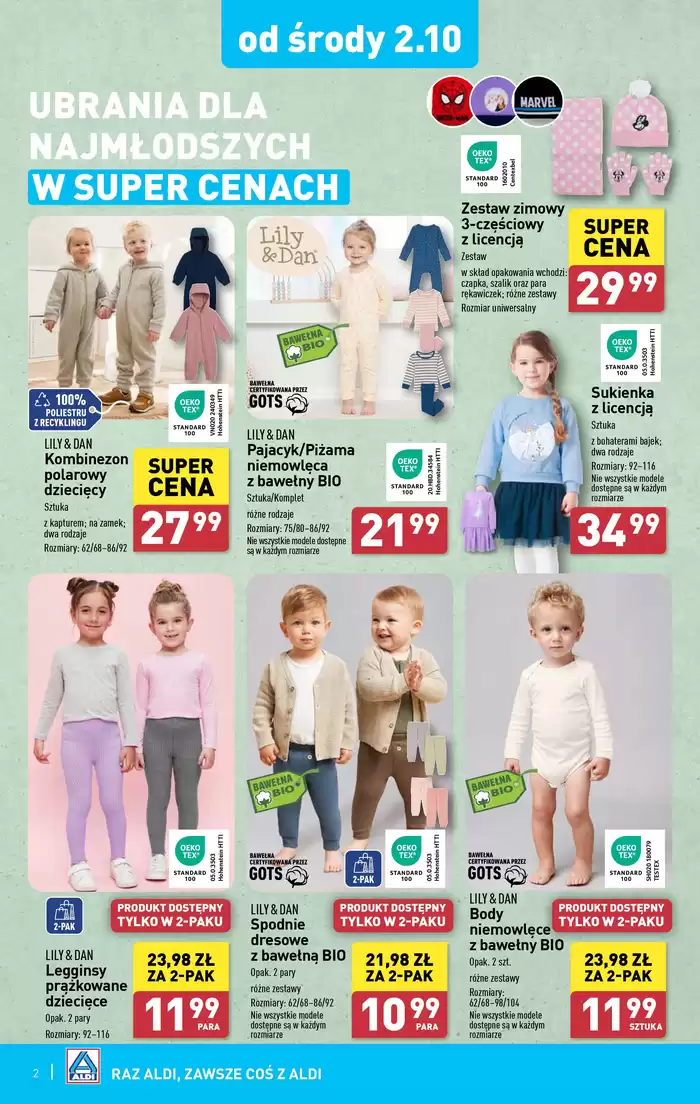 Katalog Aldi w: Poznań | Atrakcyjne oferty specjalne dla wszystkich | 27.09.2024 - 11.10.2024