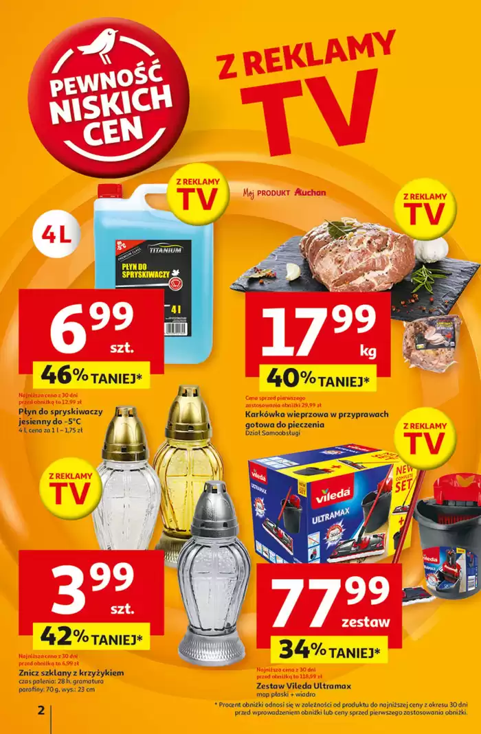 Katalog Auchan w: Gdańsk | Gazetka Pewność Niskich Cen Hipermarket Auchan | 26.09.2024 - 2.10.2024