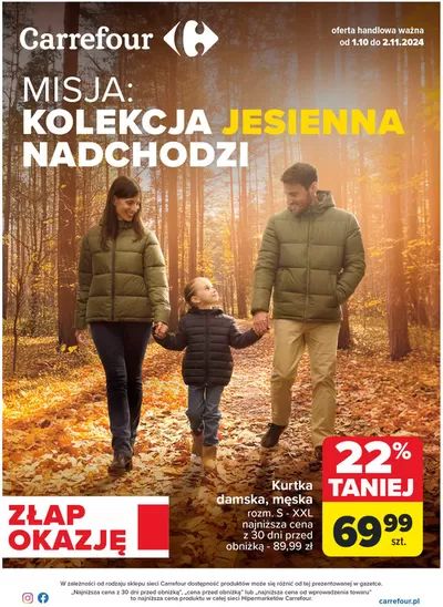 Katalog Carrefour w: Bytom | Gazetka Kolekcja jesienna nadchodzi | 30.09.2024 - 2.11.2024