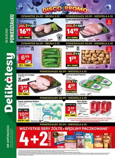 Katalog Delikatesy Centrum w: Rymanów | Najlepsze oferty dla wszystkich klientów | 30.09.2024 - 6.10.2024