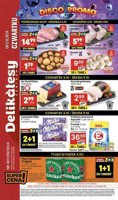 Katalog Delikatesy Centrum w: Lipnica Mała | Świetna oferta dla wszystkich klientów | 3.10.2024 - 9.10.2024