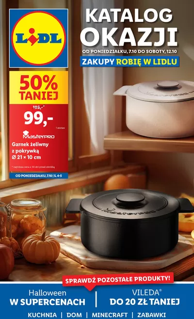 Katalog Lidl w: Sucha Beskidzka | OFERTA WAŻNA OD 7.10 | 30.09.2024 - 12.10.2024