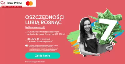 Promocje Banki i ubezpieczenia w Wrocław | Oszczędności lubią rosnąć de Bank Pekao S.A. | 4.10.2024 - 8.01.2025